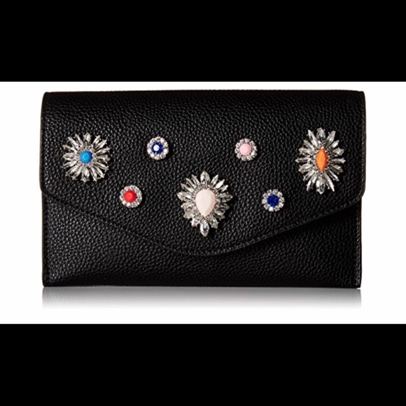 Steve Madden Black Clutch - Picture 3 of 8